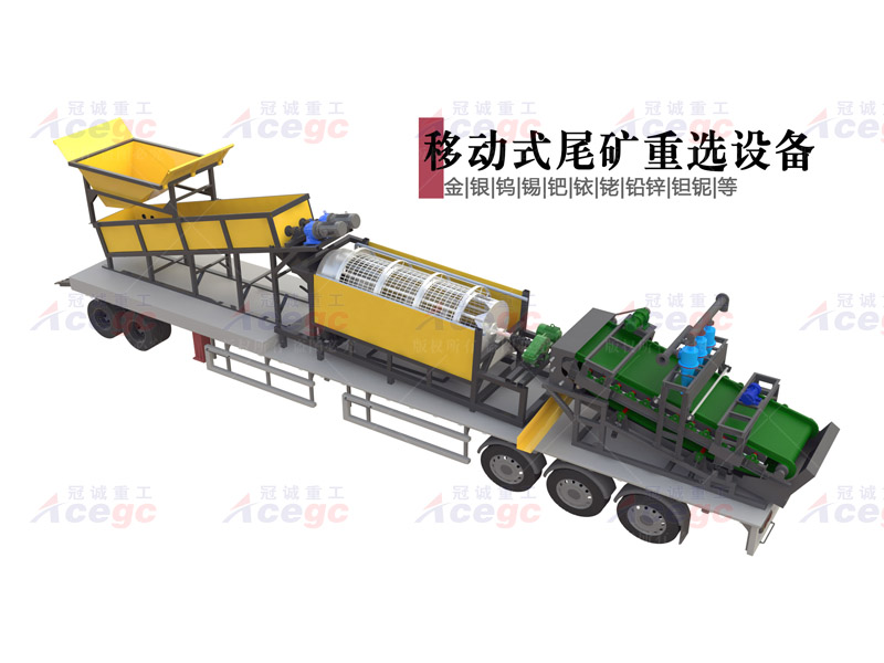 移動式尾礦選礦車